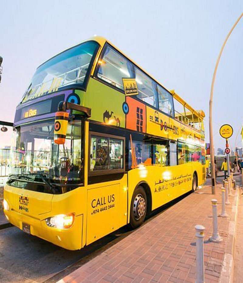 عکس تور اتوبوس دوحه