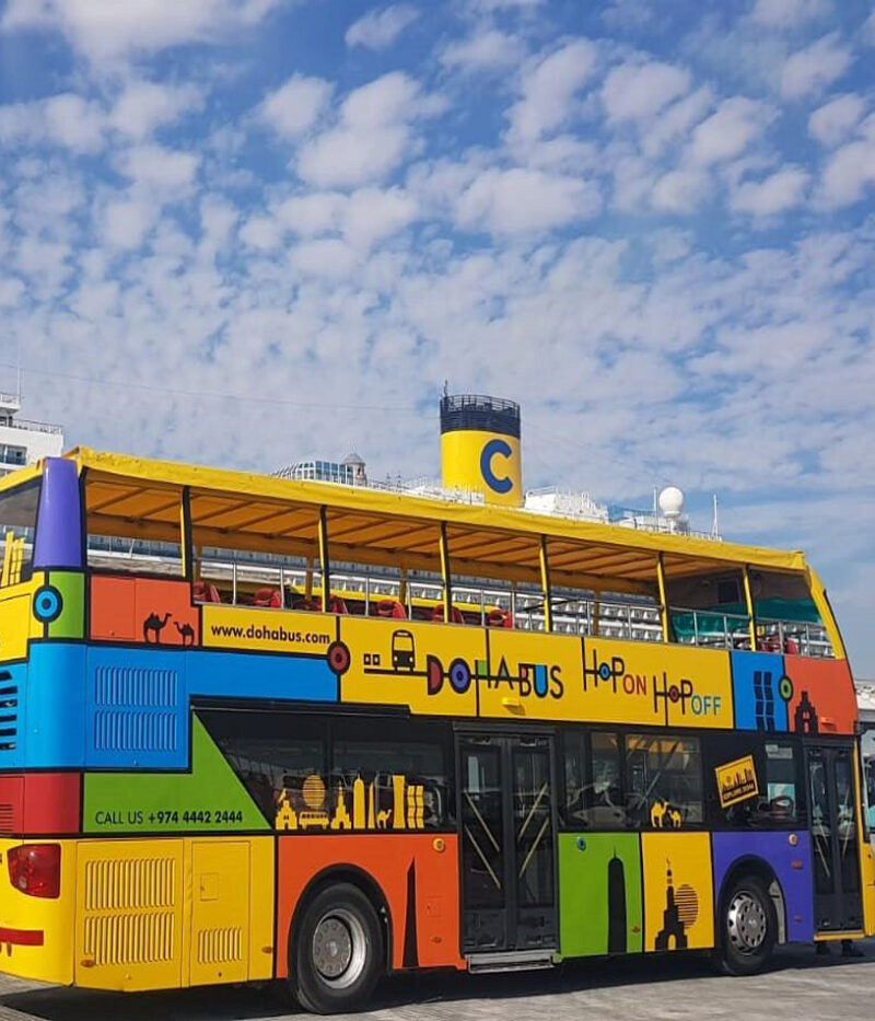 هزینه ووچر تور اتوبوس دوحه