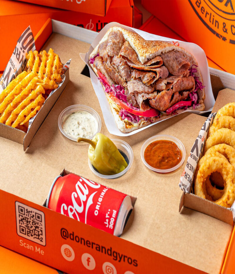 منو رستوران Doner & Gyros دبی