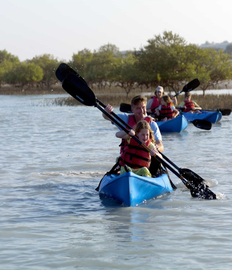 هزینه ووچر کایاک سواری ابوظبی