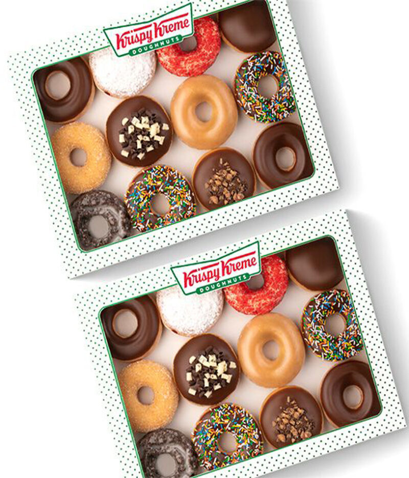 خرید ووچر بستنی و دونات Krispy Kreme دبی