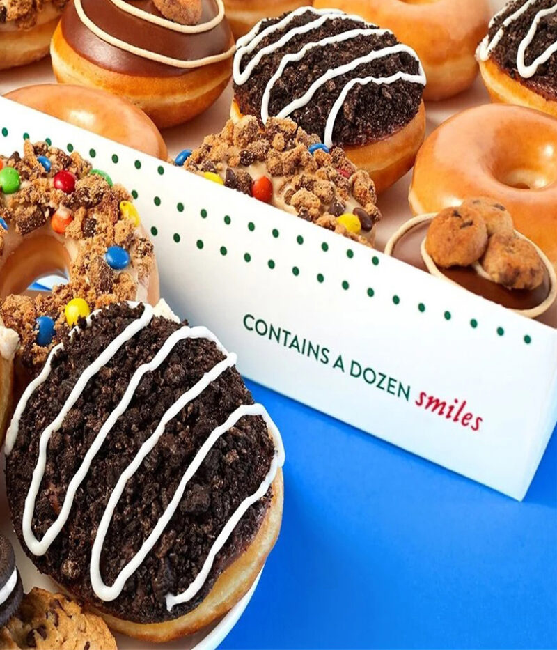 هزینه ووچر دونات Krispy Kreme دبی