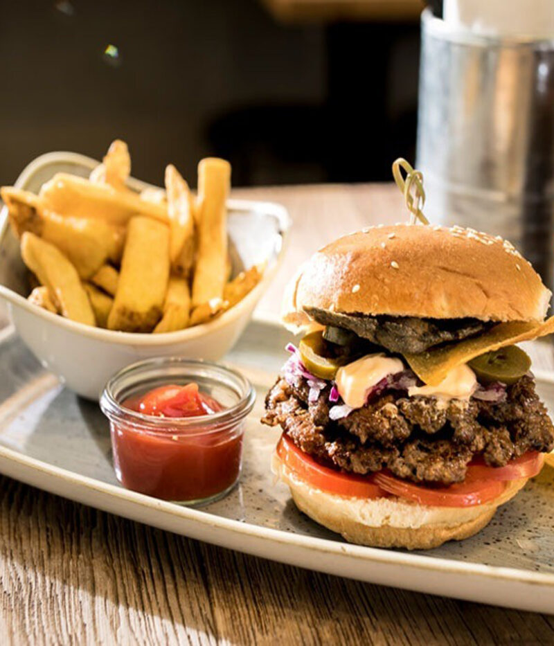 عکس فست فود Le Burger دبی