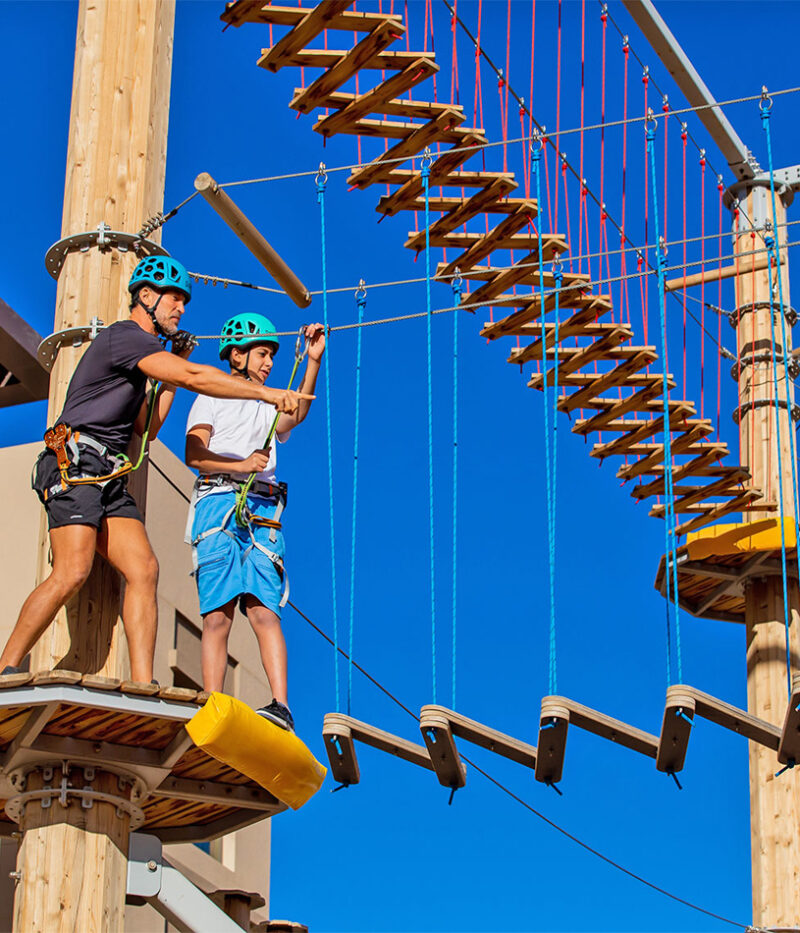 تفریحات پارک ماجراجویی نسیم