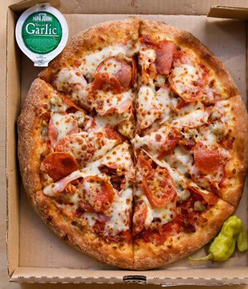 شعبه پیتزا پاپا جونز دبی