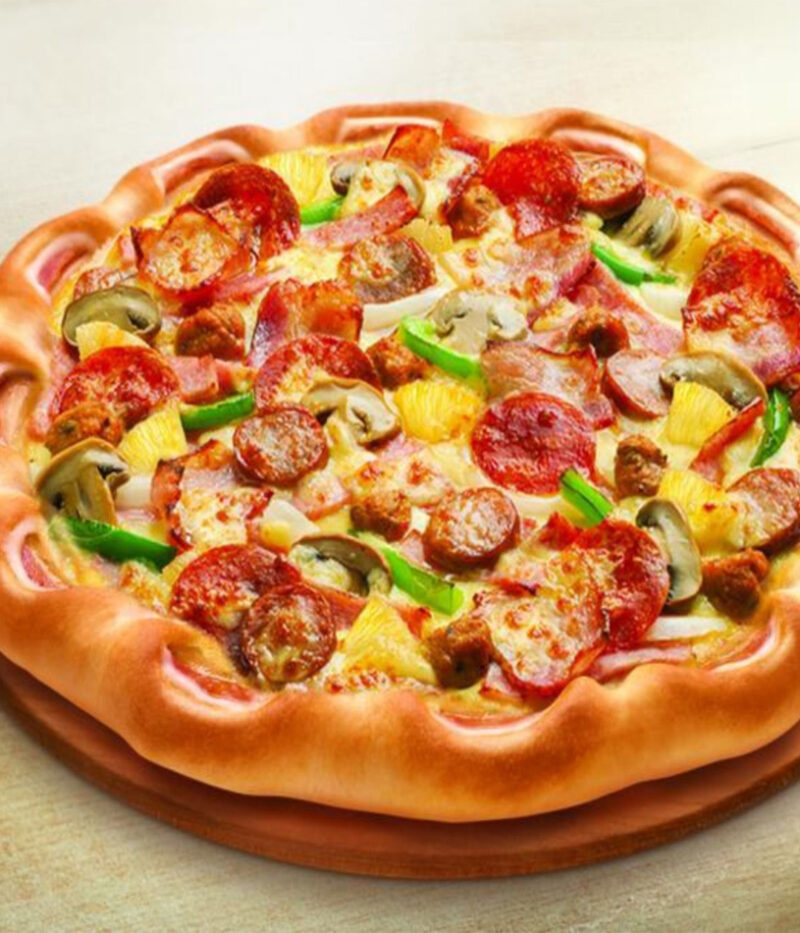 منو رستوران کمپانی پیتزا دبی