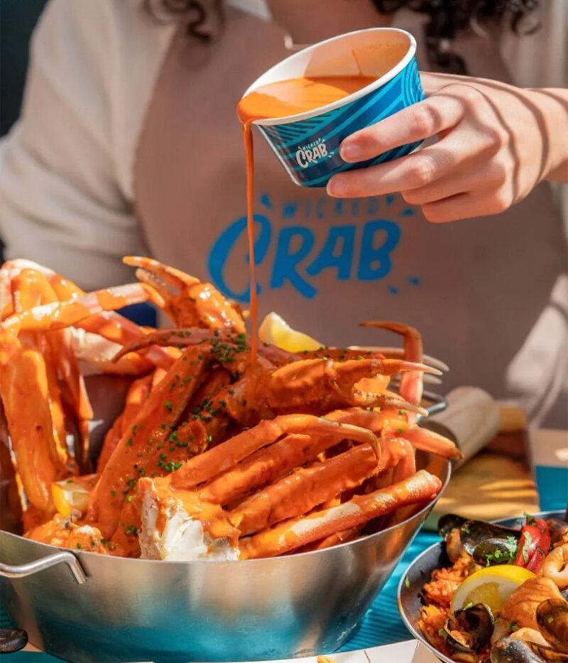 هزینه ووچر رستوران Wicked Crab دبی