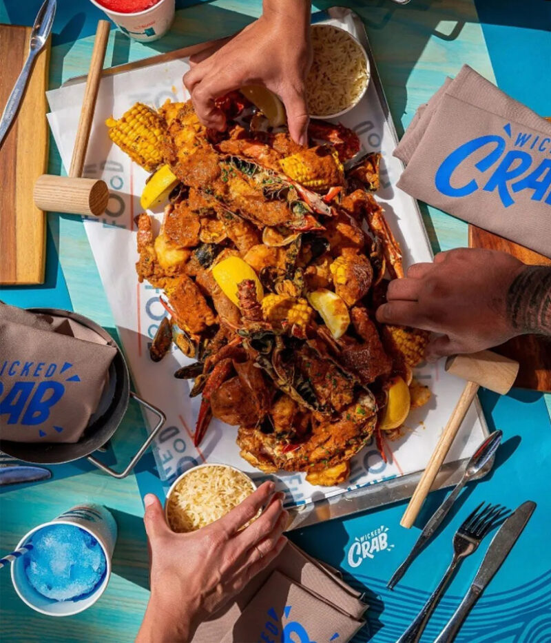 قیمت ووچر رستوران Wicked Crab دبی