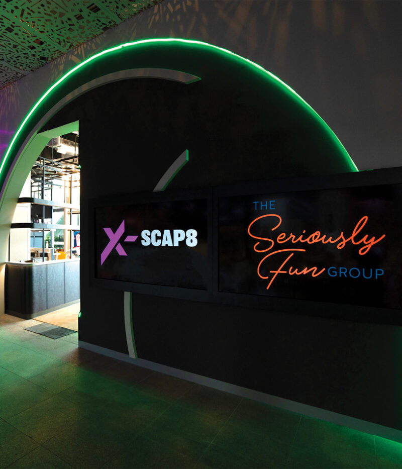 عکس زمین بازی X-Scap8 سنگاپور