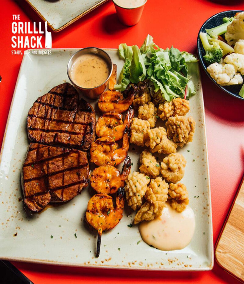 منو رستوران گریل شک دبی