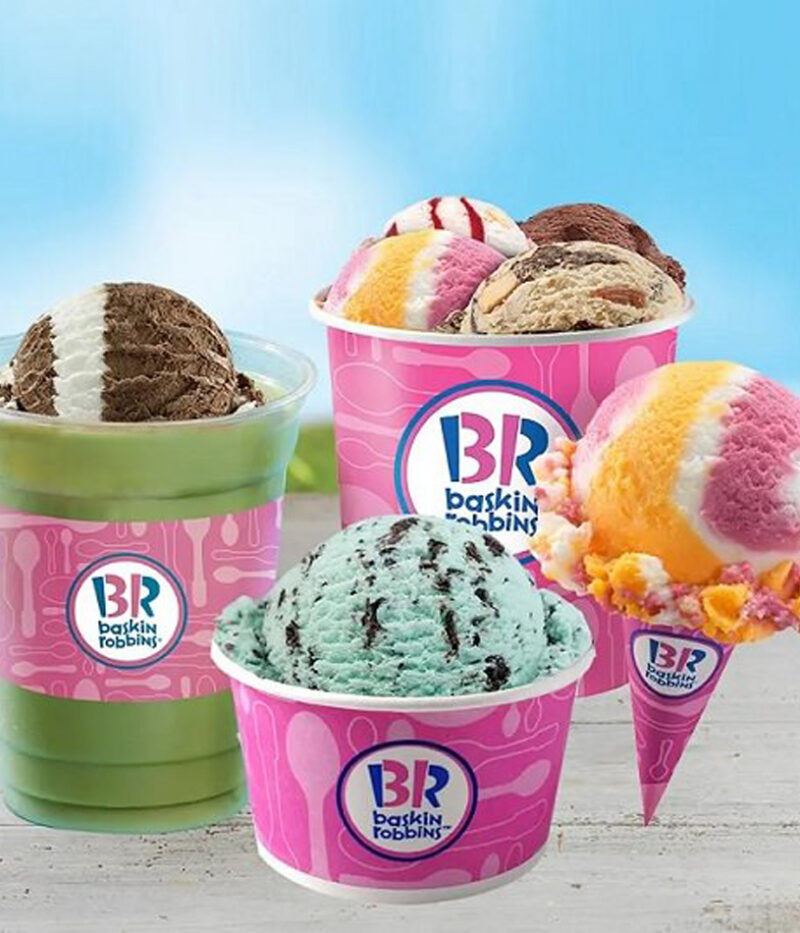 بن تخفیف بستنی بسکین رابینز ابوظبی