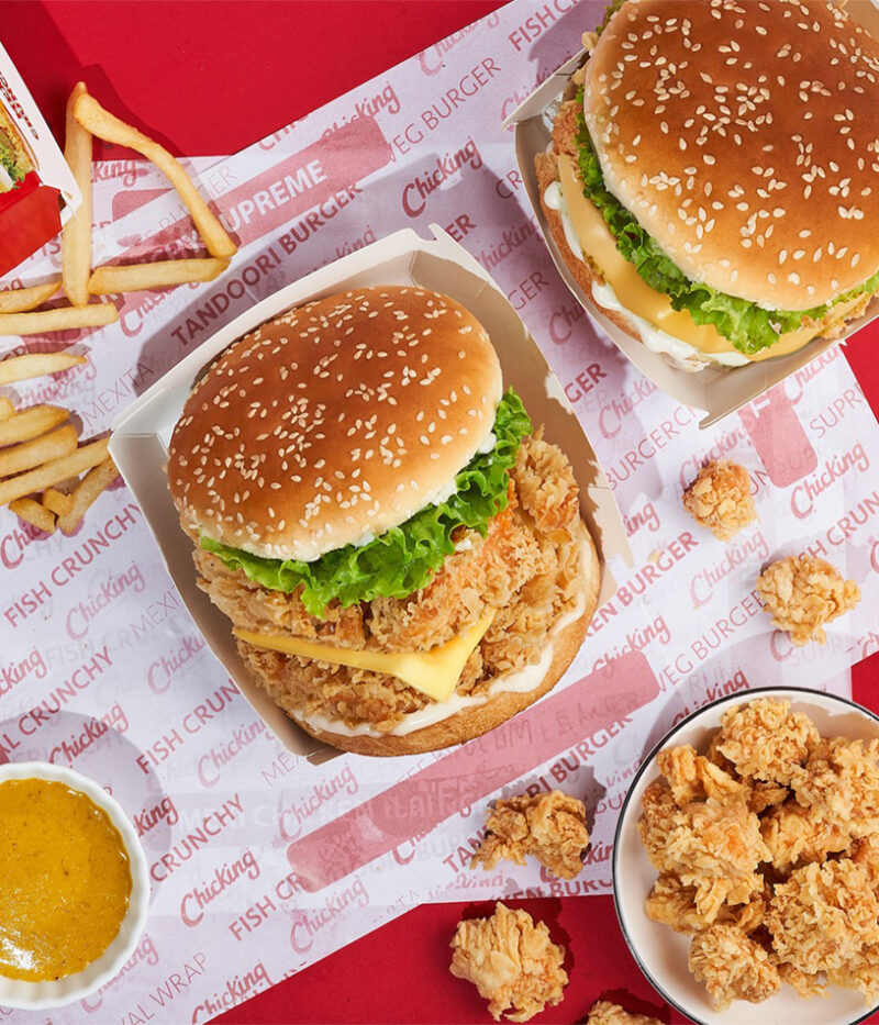 هزینه فست فود ChicKing ابوظبی