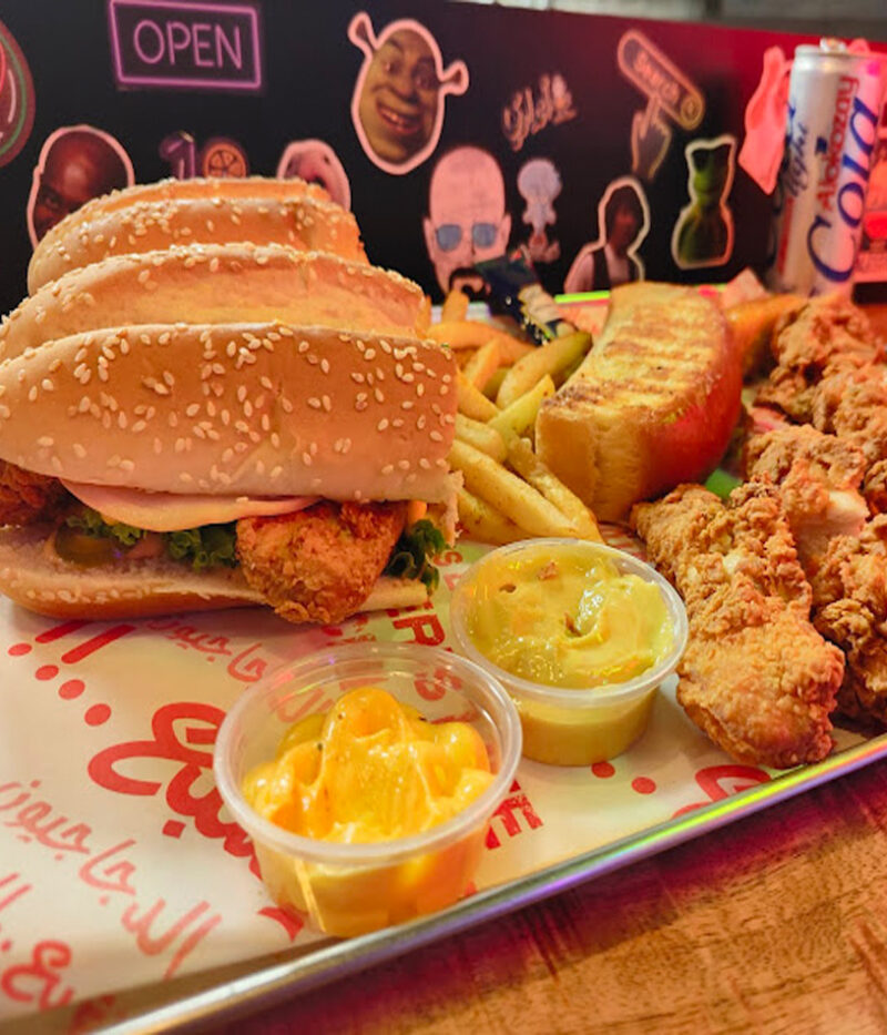 منو رستوران چیکرز ابوظبی