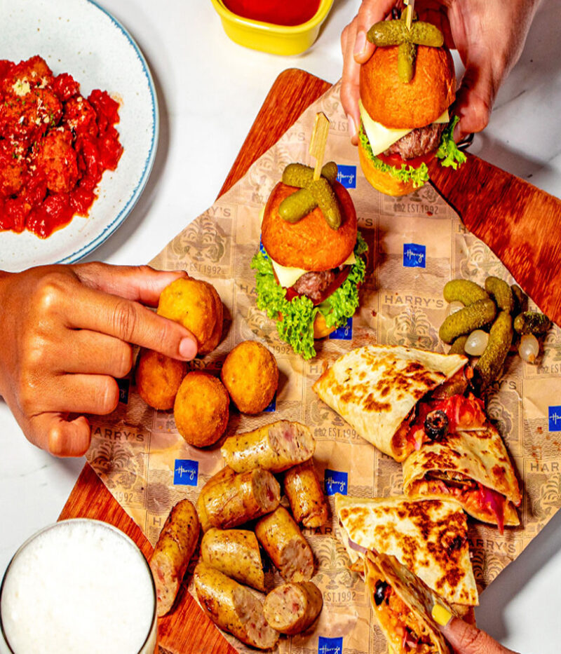 منو رستوران Harry's سنگاپور