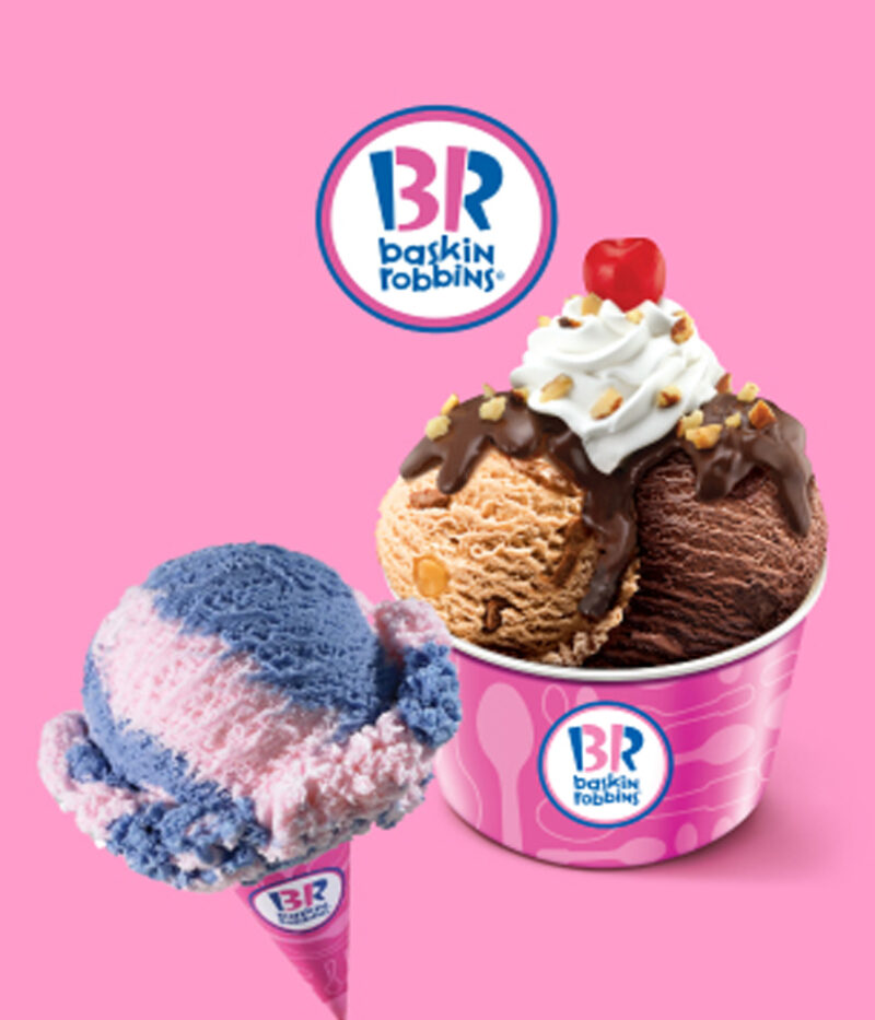 منو بستنی بسکین رابینز قطر