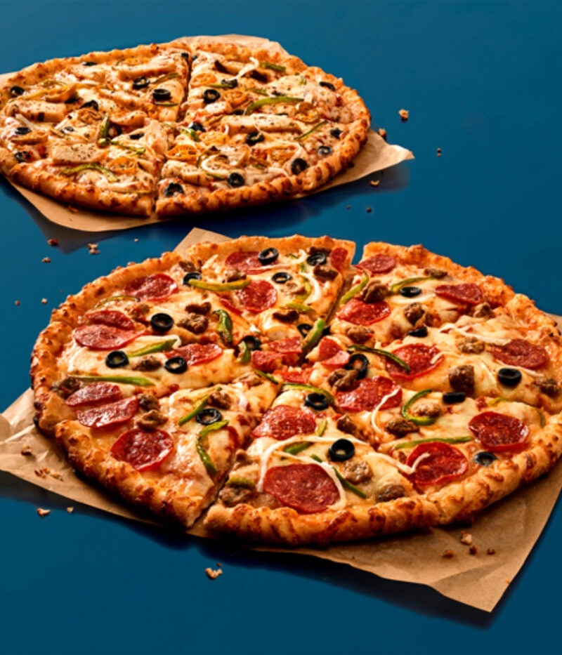 عکس پیتزا دومینو قطر