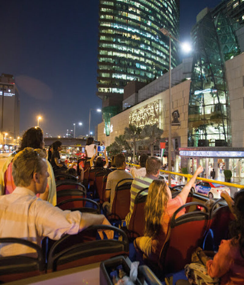 بلیط اتوبوس گشت و گذار شهری دبی