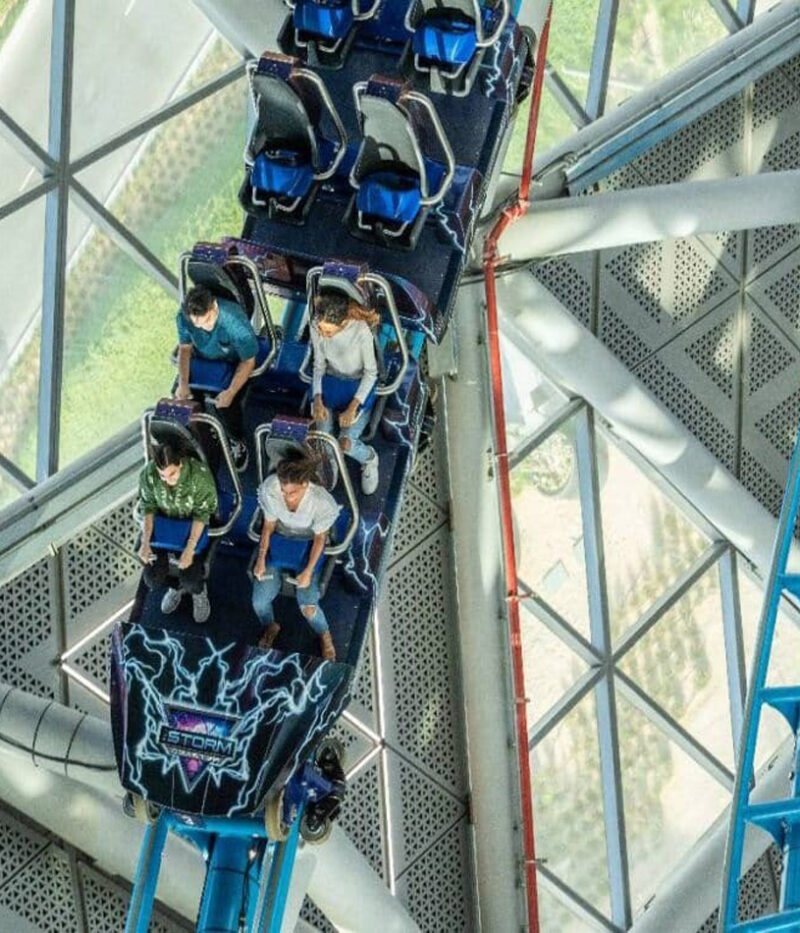 بلیط ترن هوایی طوفان دبی