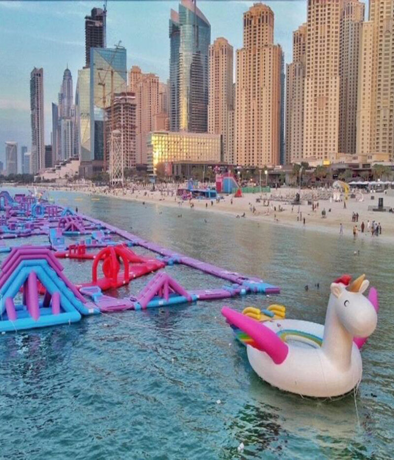 امکانات پارک آبی آکوافان دبی