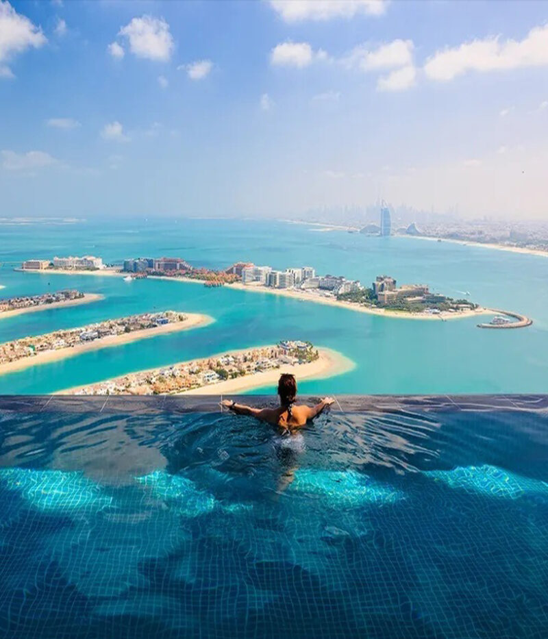 قوانین استخر اینفینیتی (آئورا) دبی