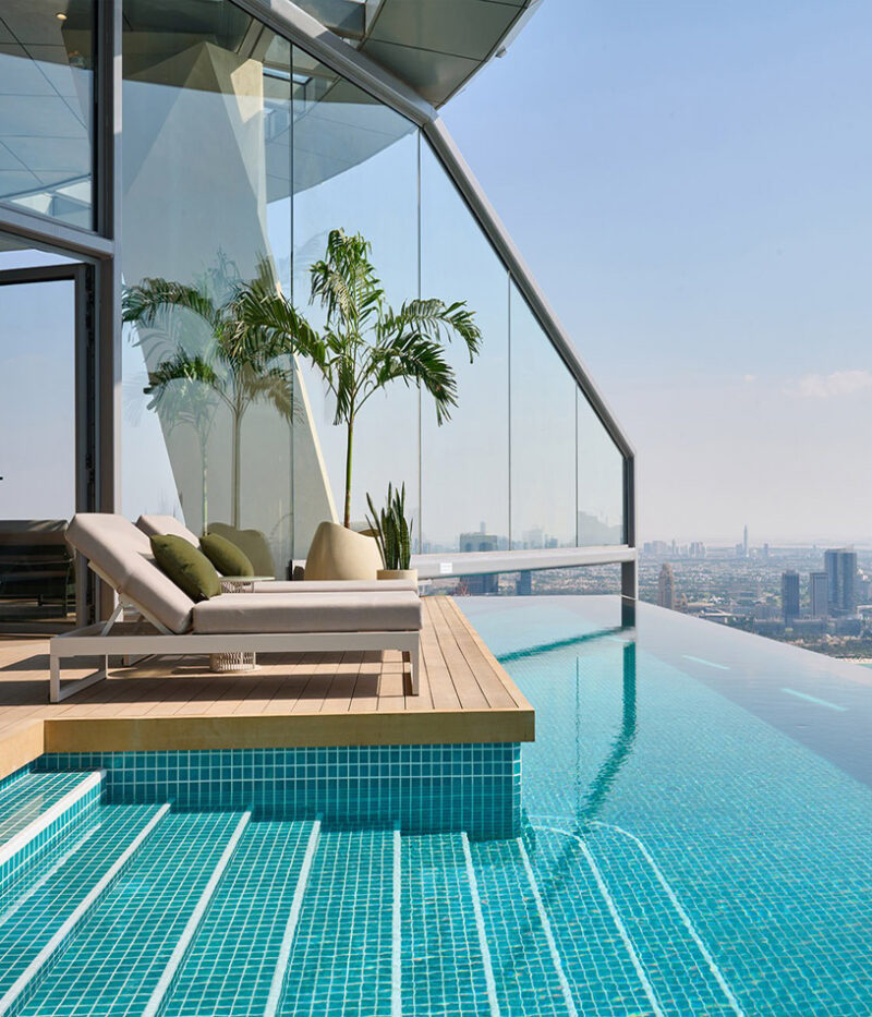 تصاویر استخر اینفینیتی (آئورا) دبی