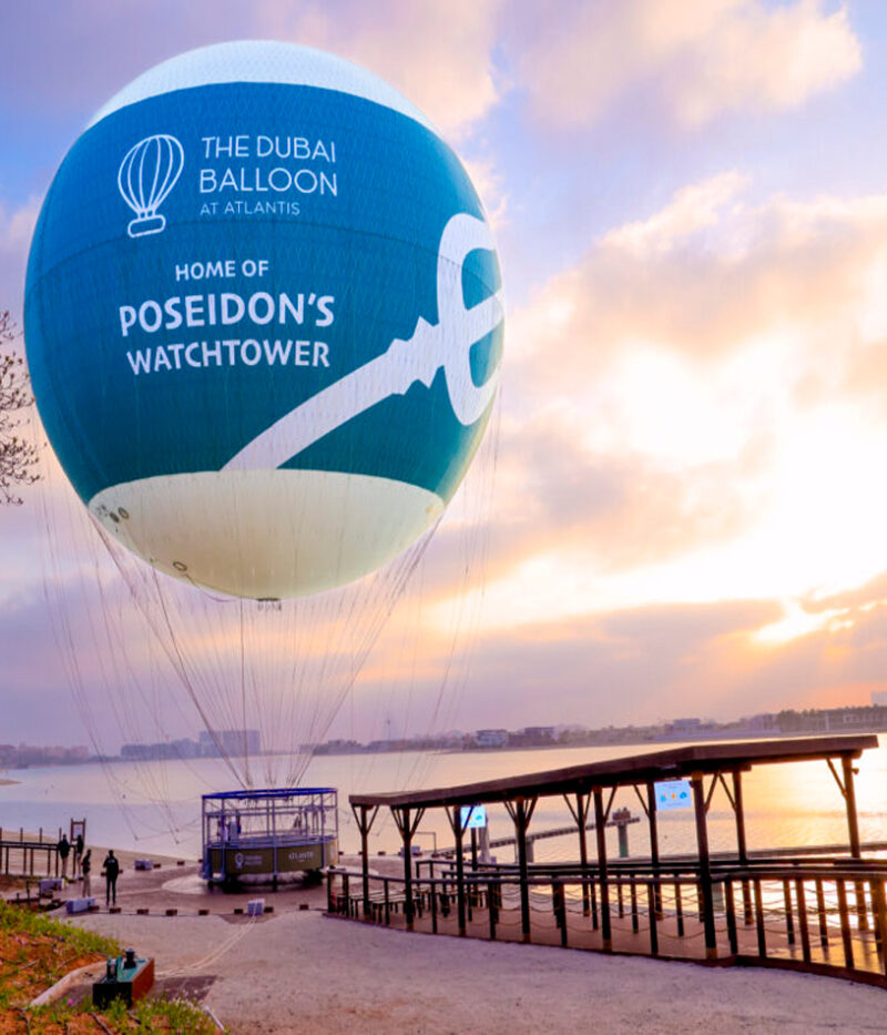 قوانین بالن سواری پالم دبی