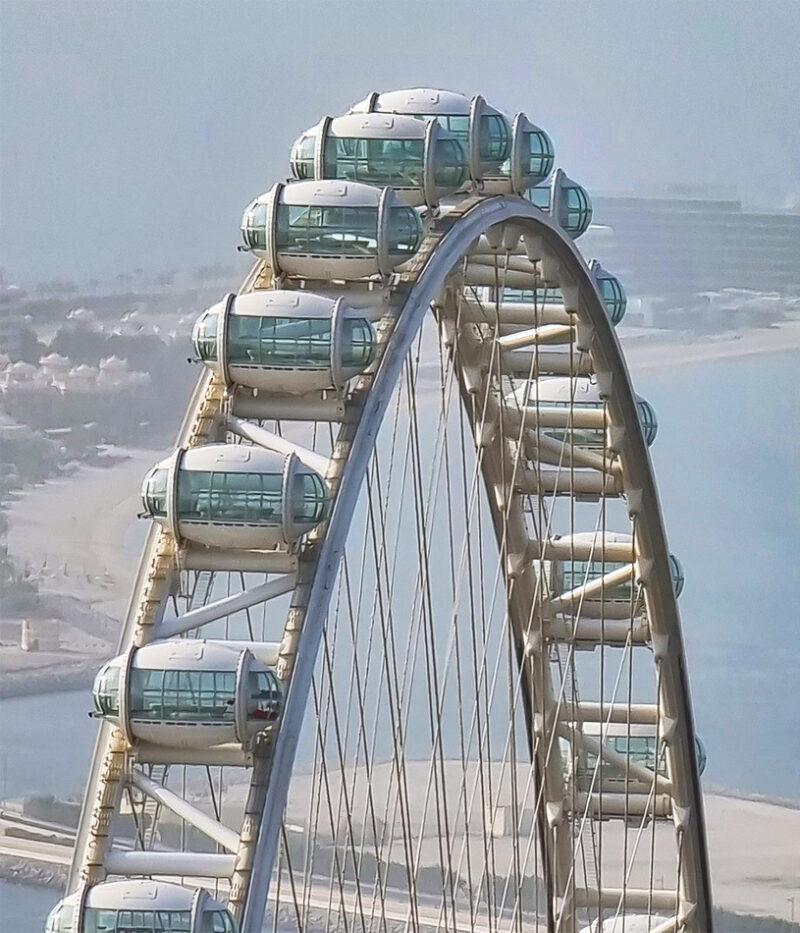 بلیط چرخ و فلک عین دبی