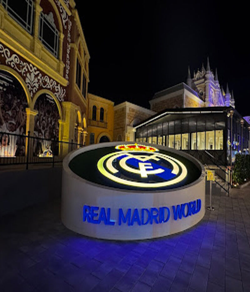 بلیط پارک دنیای رئال مادرید در دبی