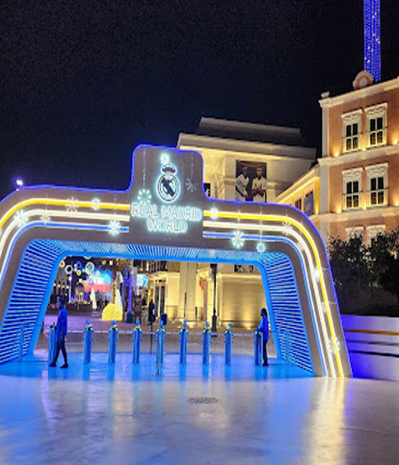 هزینه بلیط پارک دنیای رئال مادرید در دبی