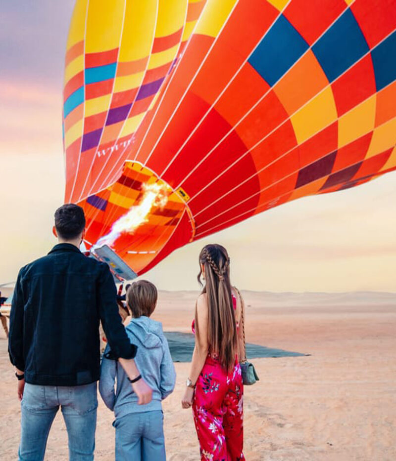 قیمت بلیط بالن سواری در دبی
