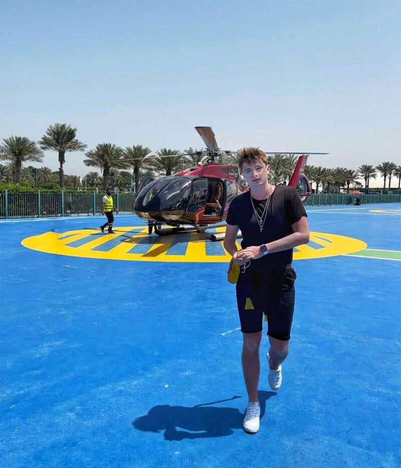 عکس تور هلیکوپتر دبی