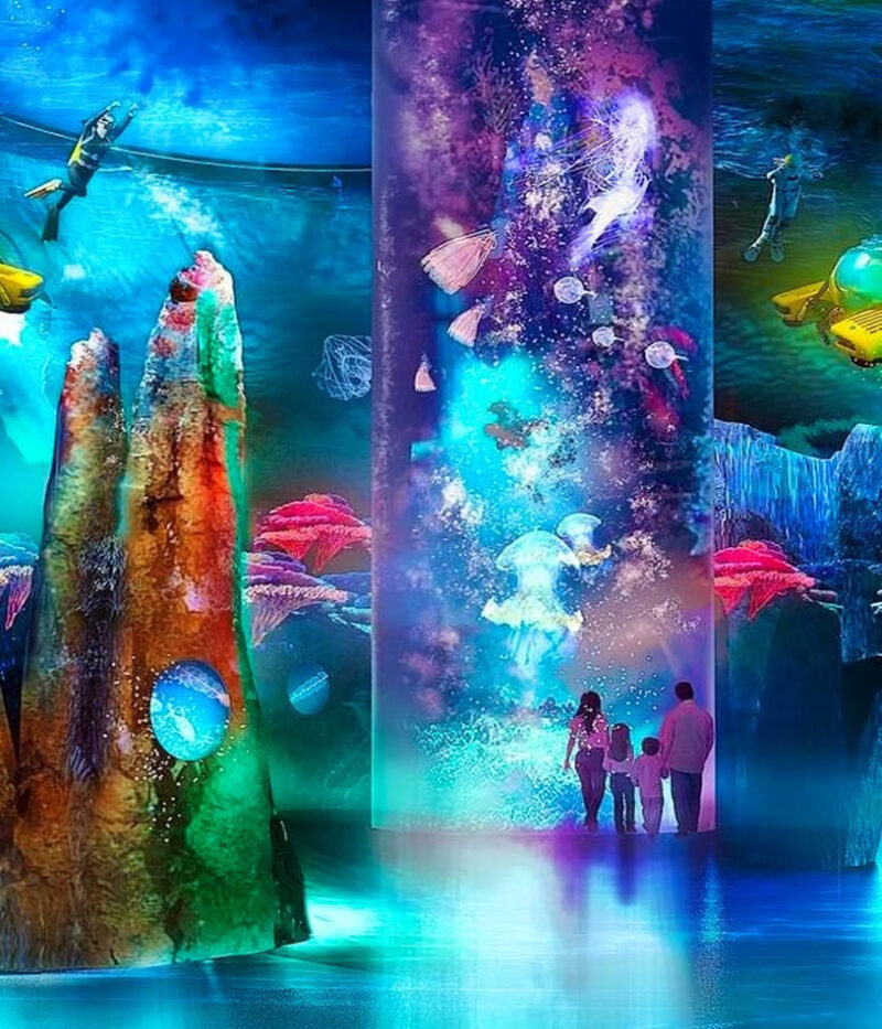 امکانات بلیط آکواریوم اوشناریوم سنگاپور