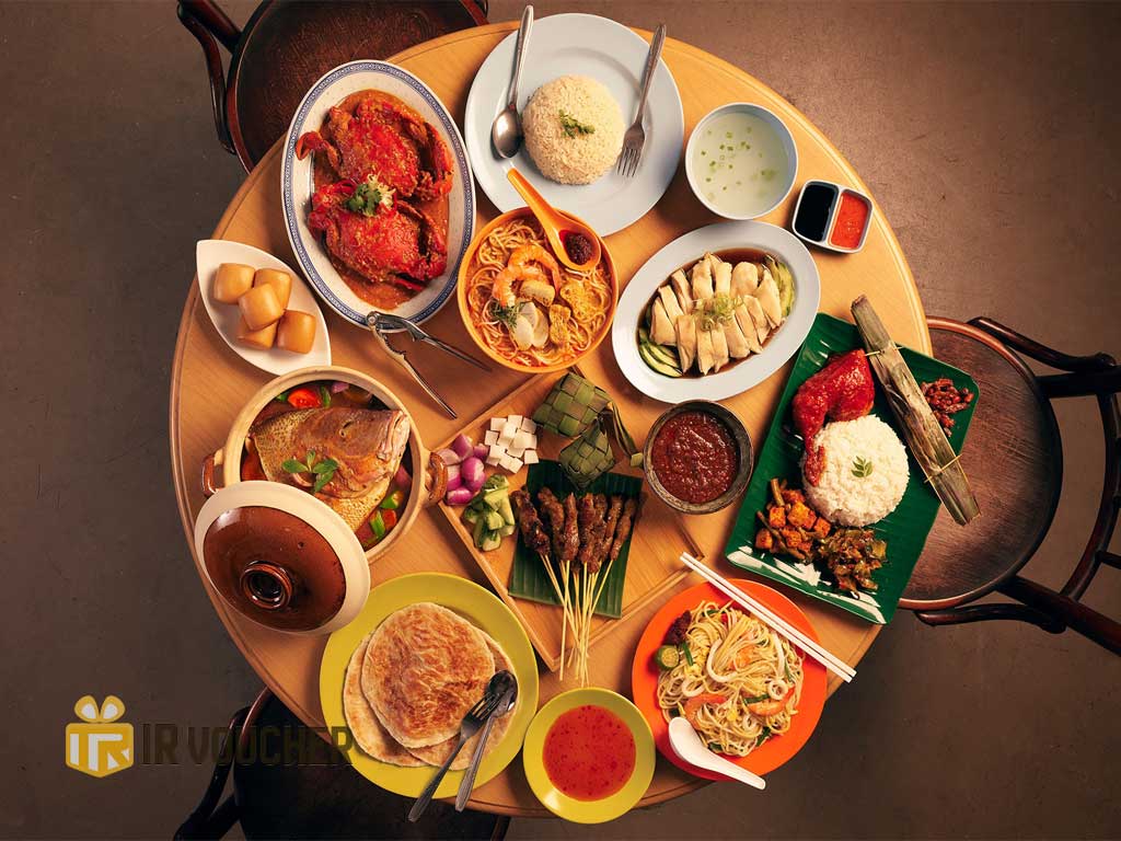 تجربه غذاهای سنگاپور