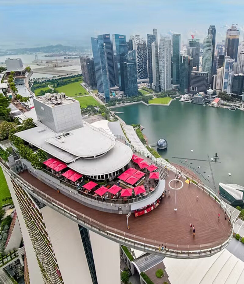 تصاویر سکوی تماشا اسکای پارک سنگاپور