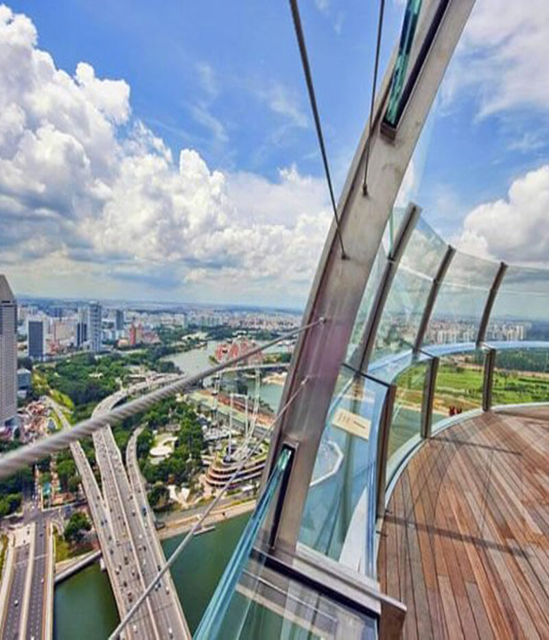 عکس سکوی تماشا اسکای پارک سنگاپور