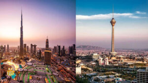 فاصله دبی تا شهرهای مهم ایران و امارات چقدر است؟